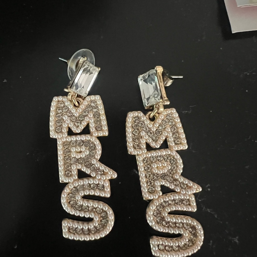 Bride earrings